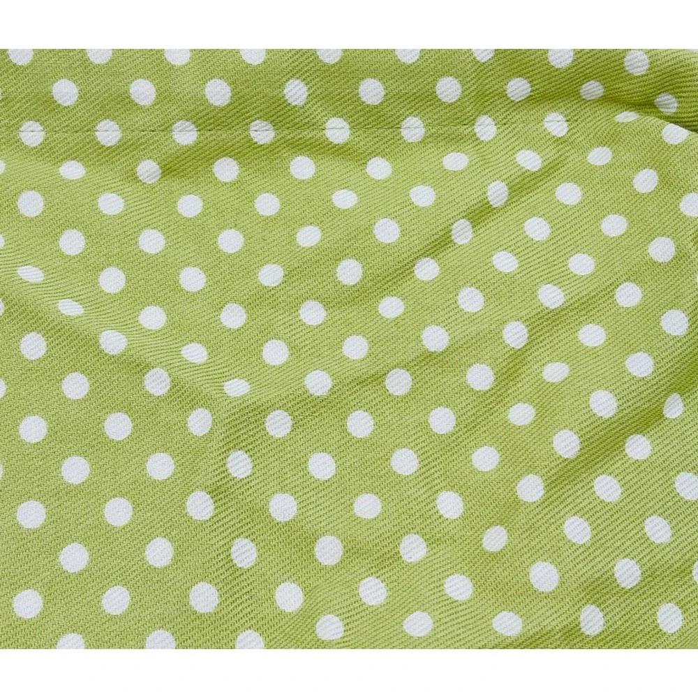 Pottery Barn Kids Sabrina Basket 7 Liner Lot Green White Mini Dot Medium Large
